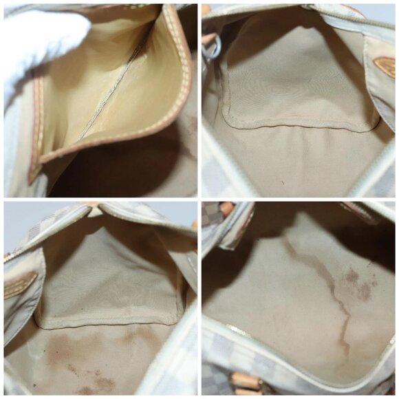 LOUIS VUITTON Damier Azur Speedy 30 Hand Bag N41533 LV Auth bs24986 - Picture 15 of 16